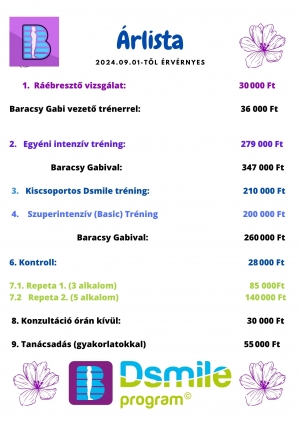 &Aacute;rlista &ouml;sszes&iacute;tő